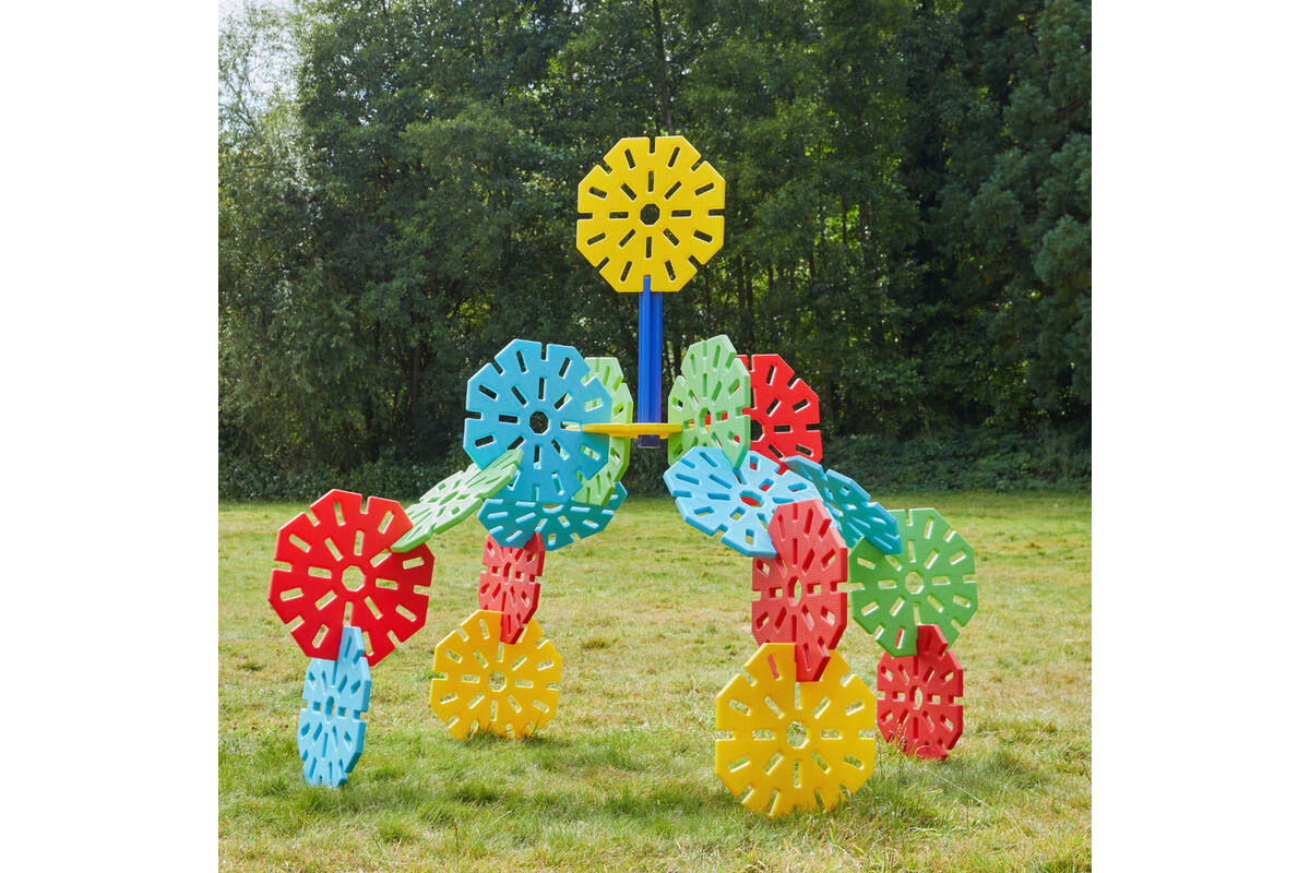 Polydron XL Octoplay, 42 Stuks