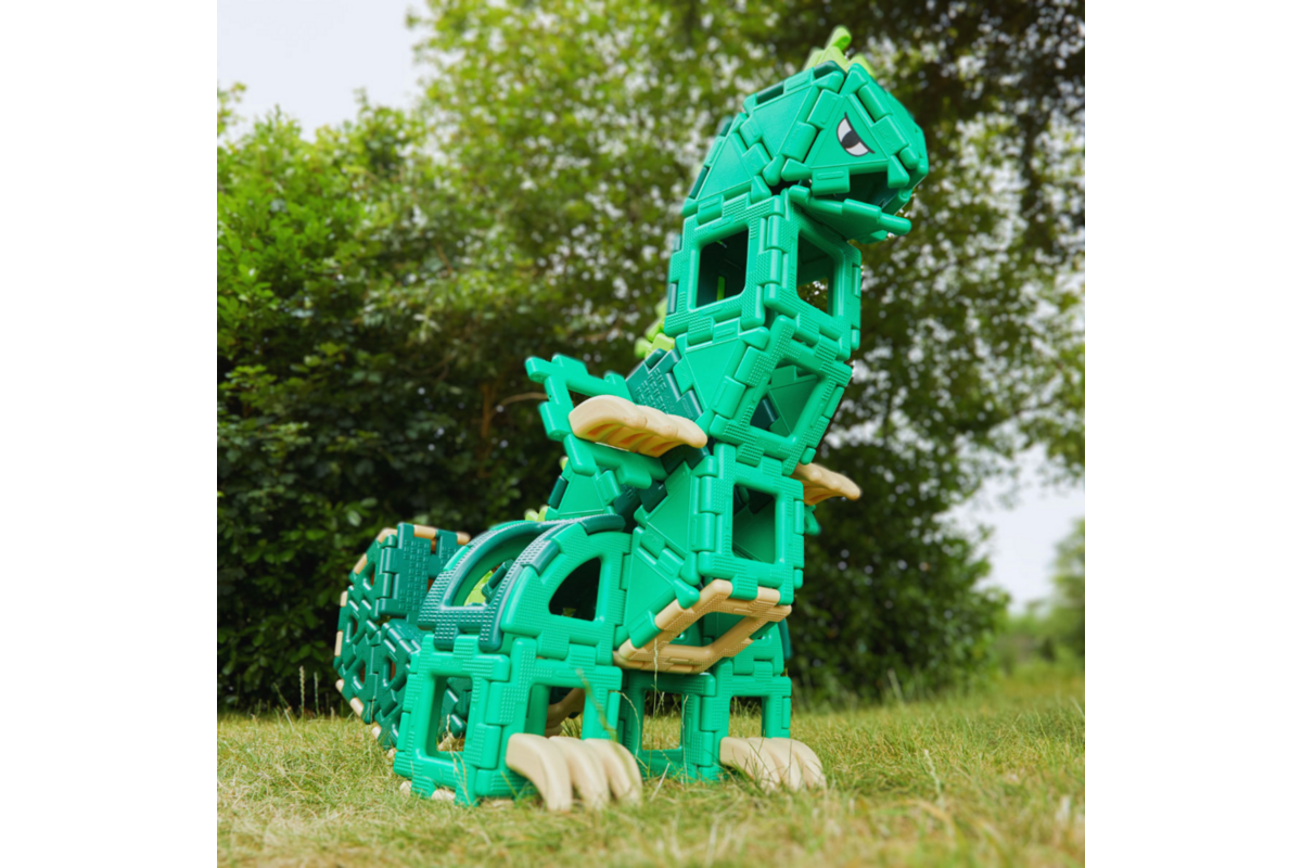 Polydron Reuze, Dinosaurus