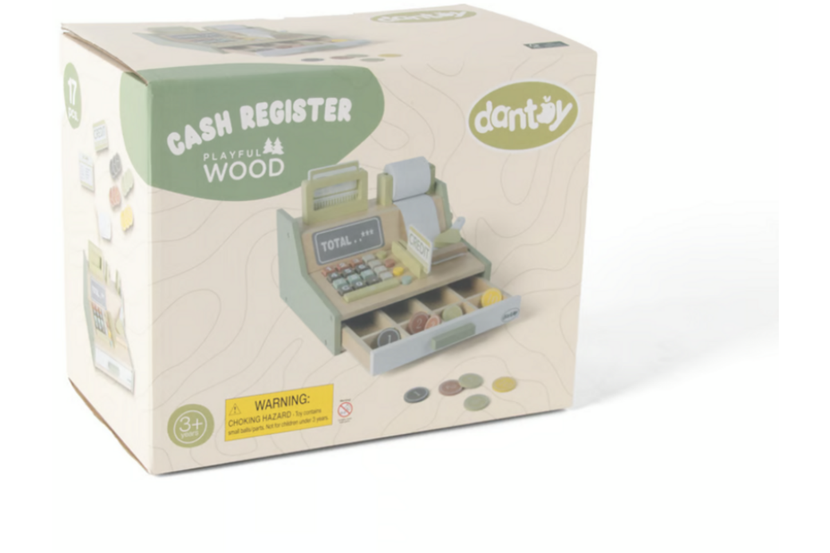 Kassa | 17 delig, hout