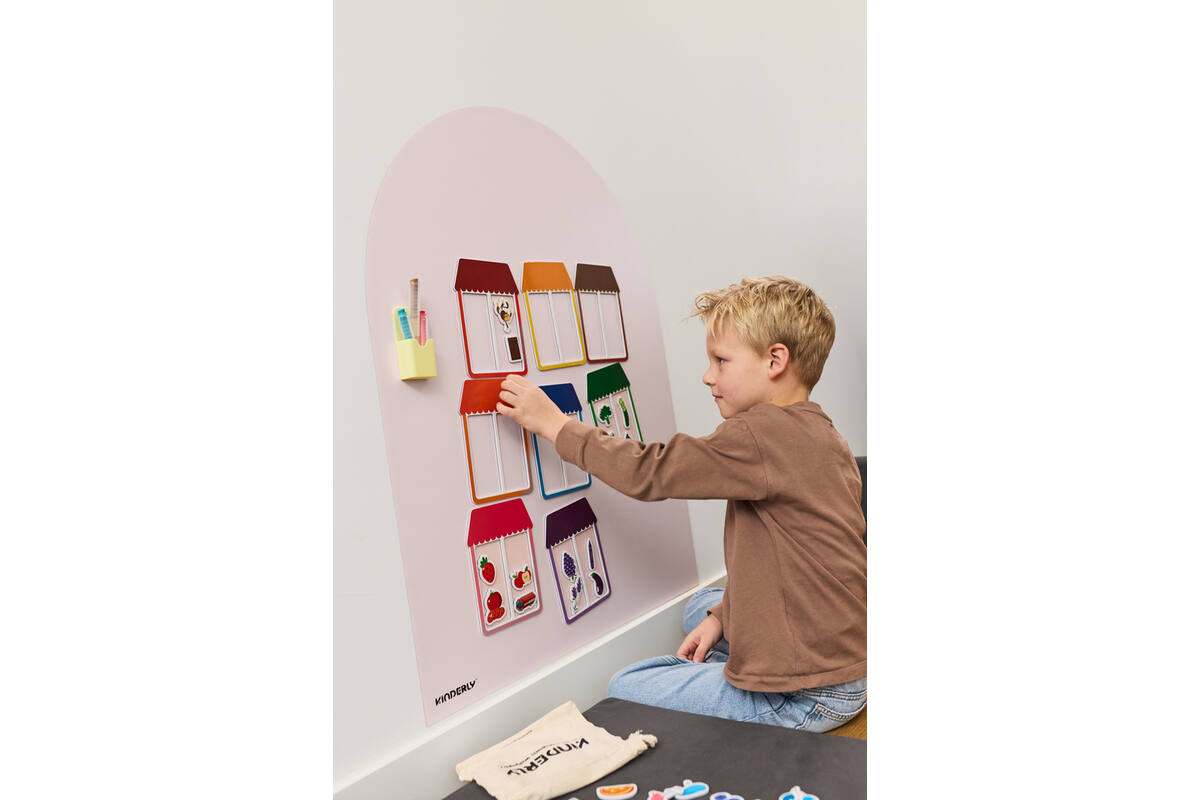 Magnetisch behang, verwijderbaar, Rose