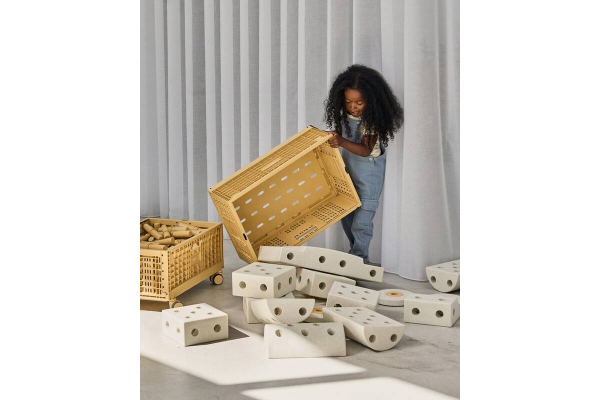 MODU | Opbergklapkrat Honey Yellow
