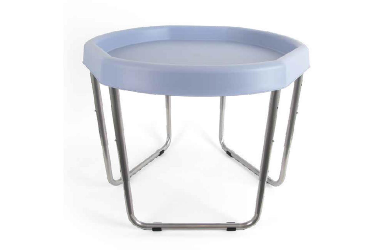 Tuff tray | zeshoek | Zwart, 73 cm met frame