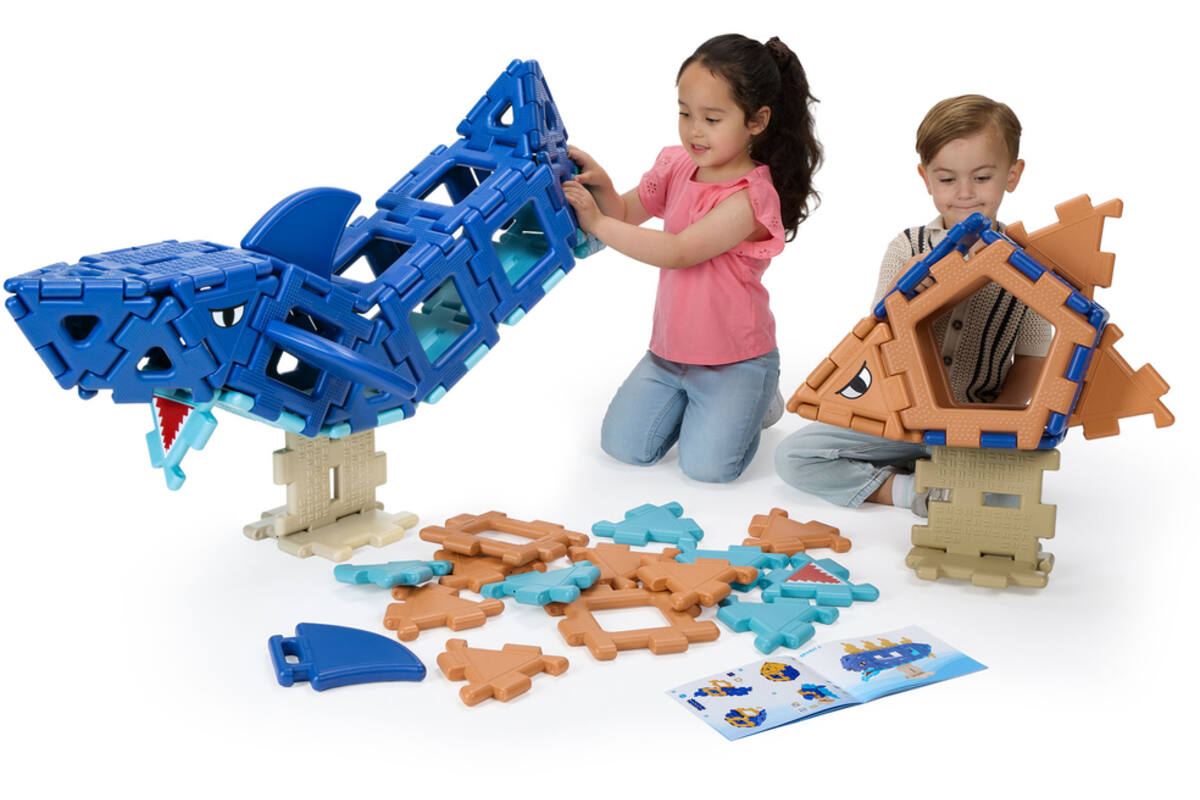Grote Polydron Zeedieren Set