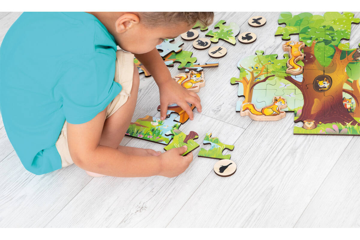Puzzel XXL - Nuki & vrienden