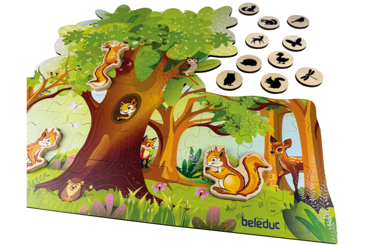 Puzzel XXL - Nuki & vrienden