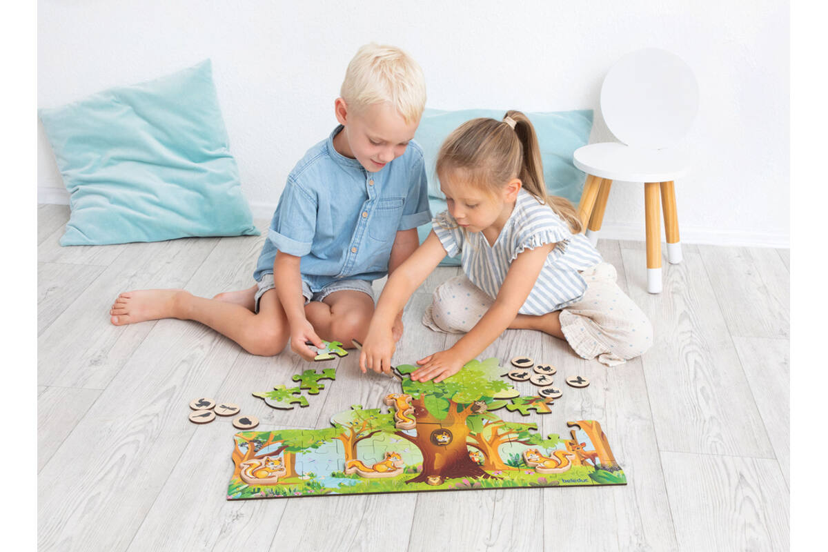 Puzzel XXL - Nuki & vrienden