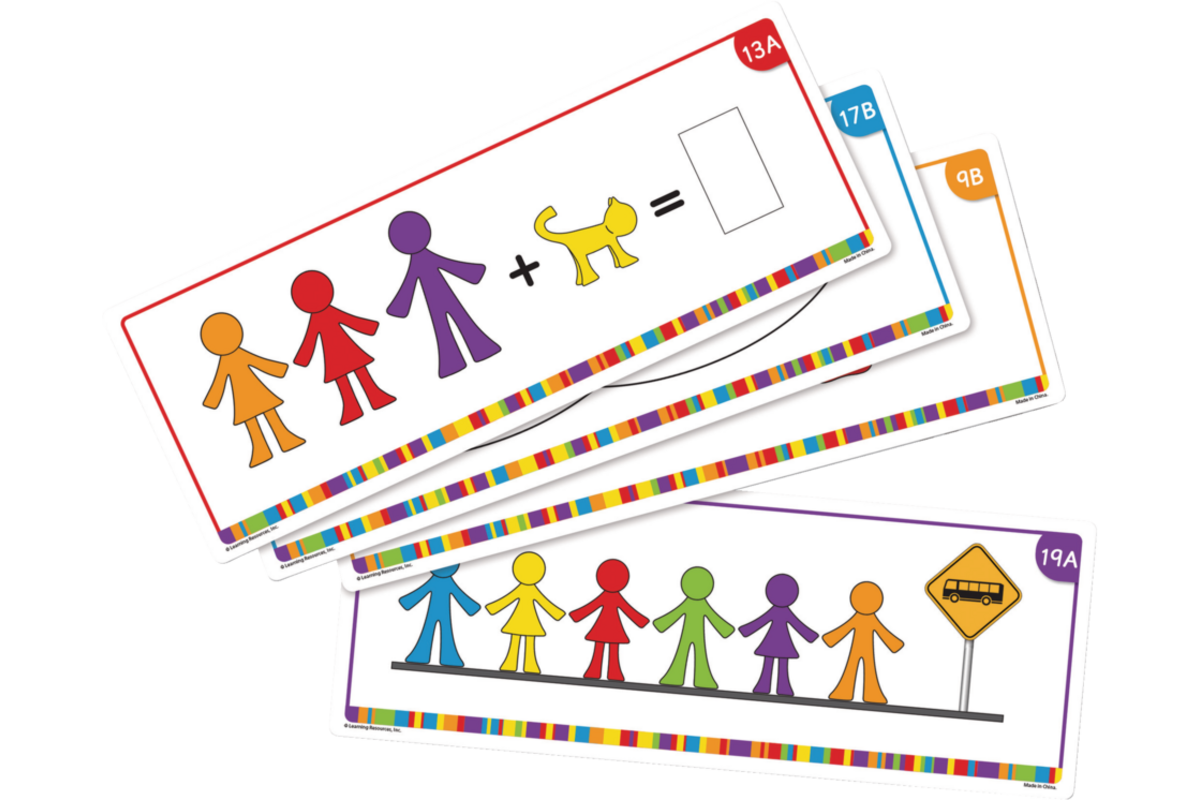 All About Me Family Counters activiteitenkaarten