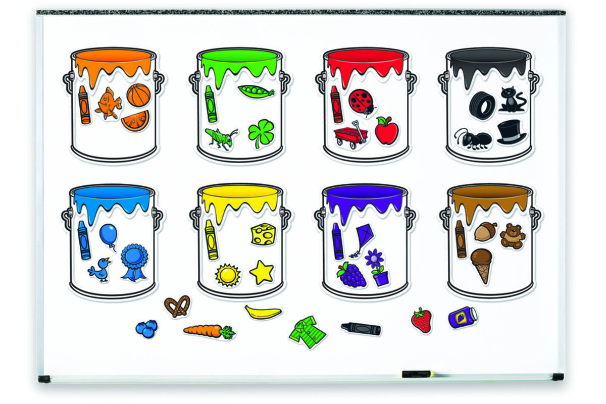 Splash van kleur, magnetische sorteerset