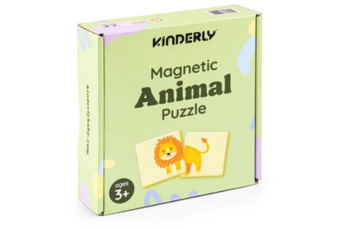 Magnetische dierenpuzzel