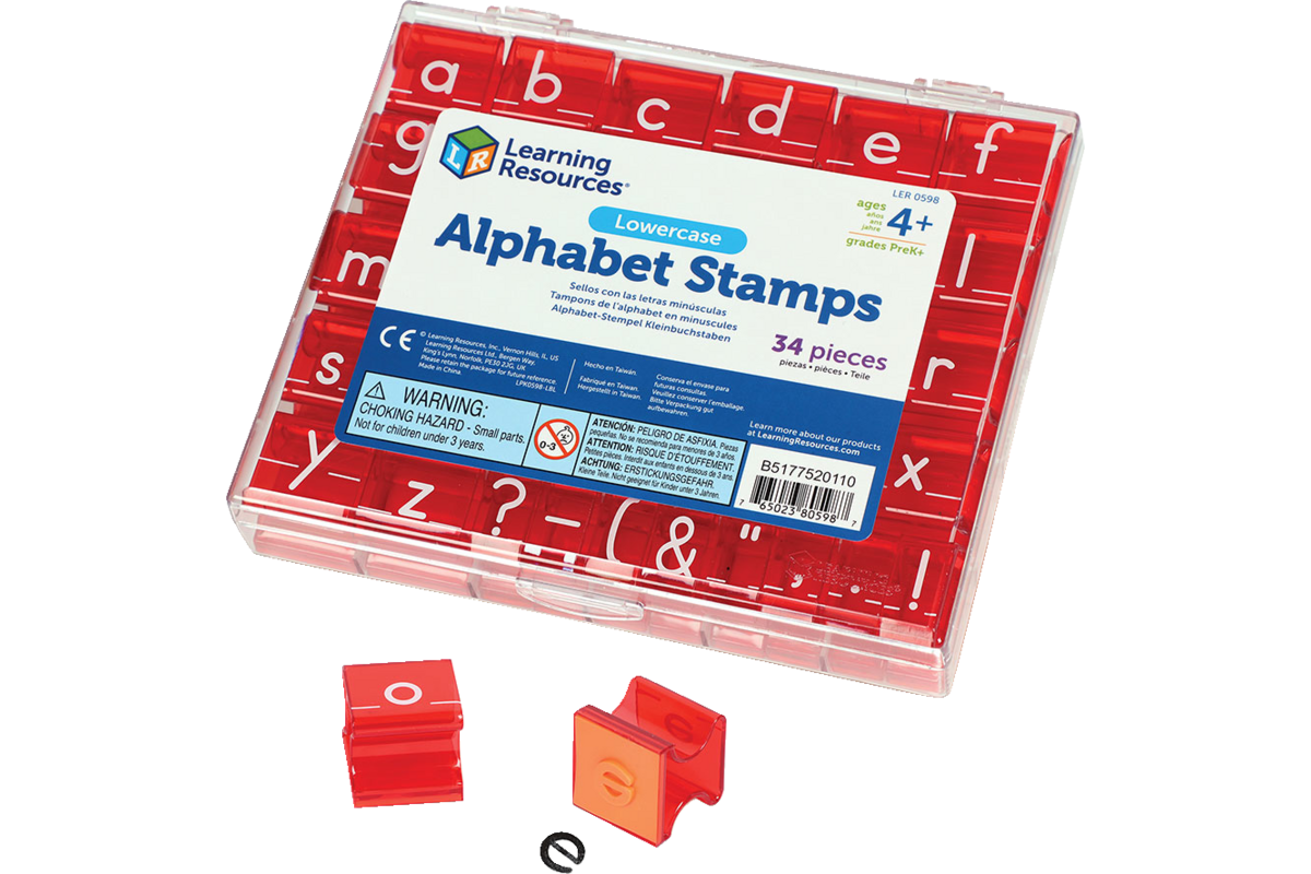 Letterstempels kleine letters