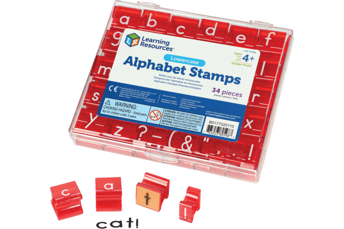 Letterstempels kleine letters
