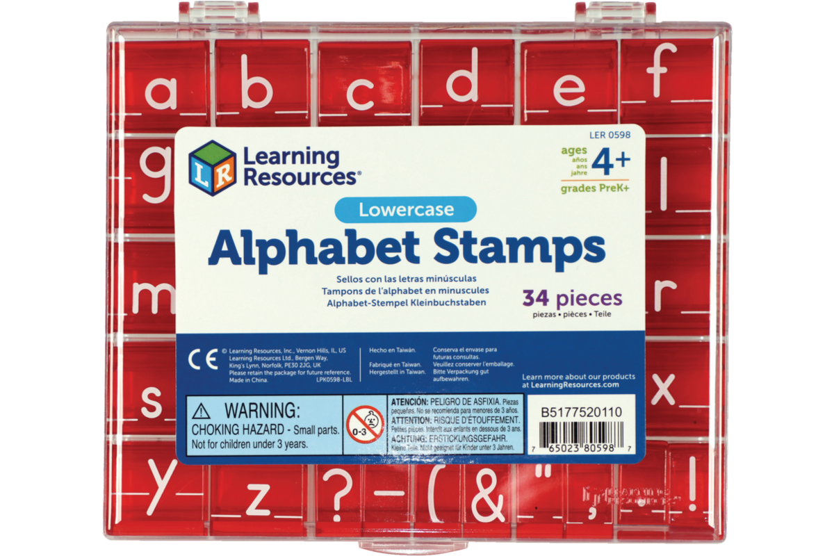 Letterstempels kleine letters