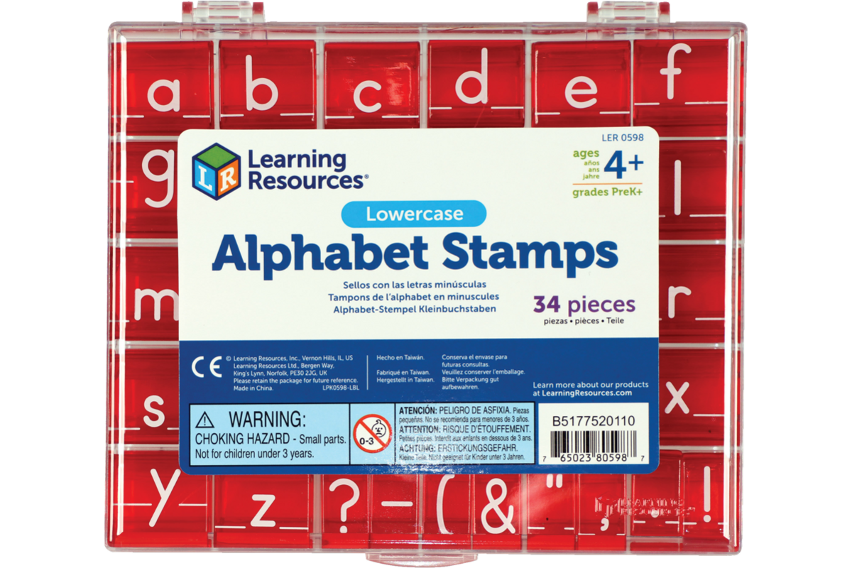Letterstempels kleine letters