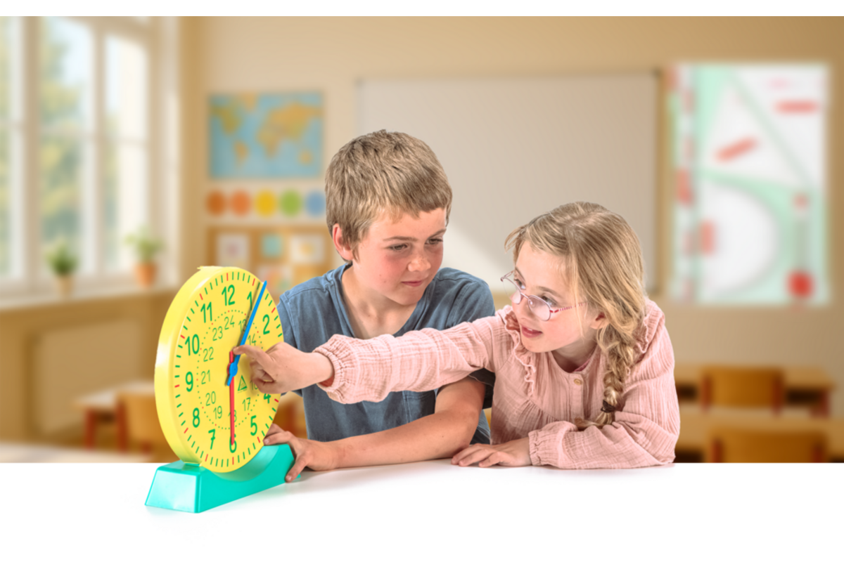 Grote lesklok met standaard (Ø 27 cm), in kartonnen doos