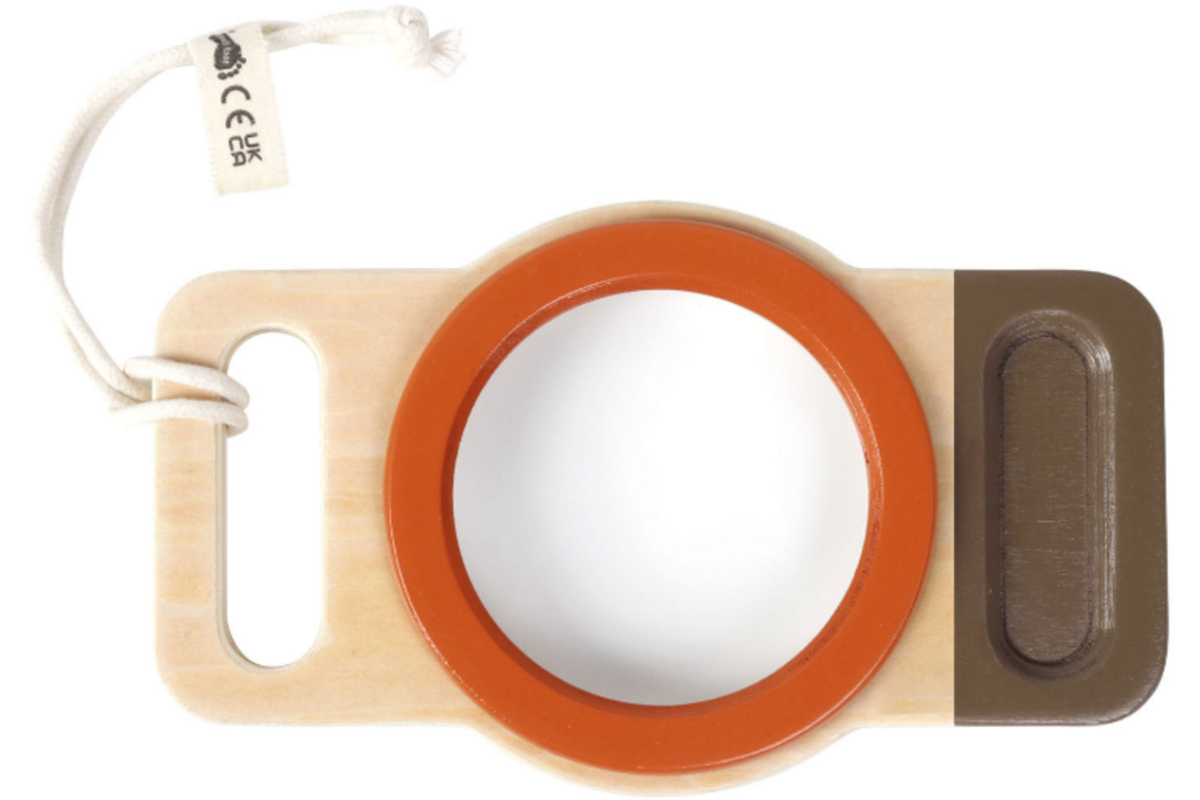 Houten XXL Vergrootglas Discover