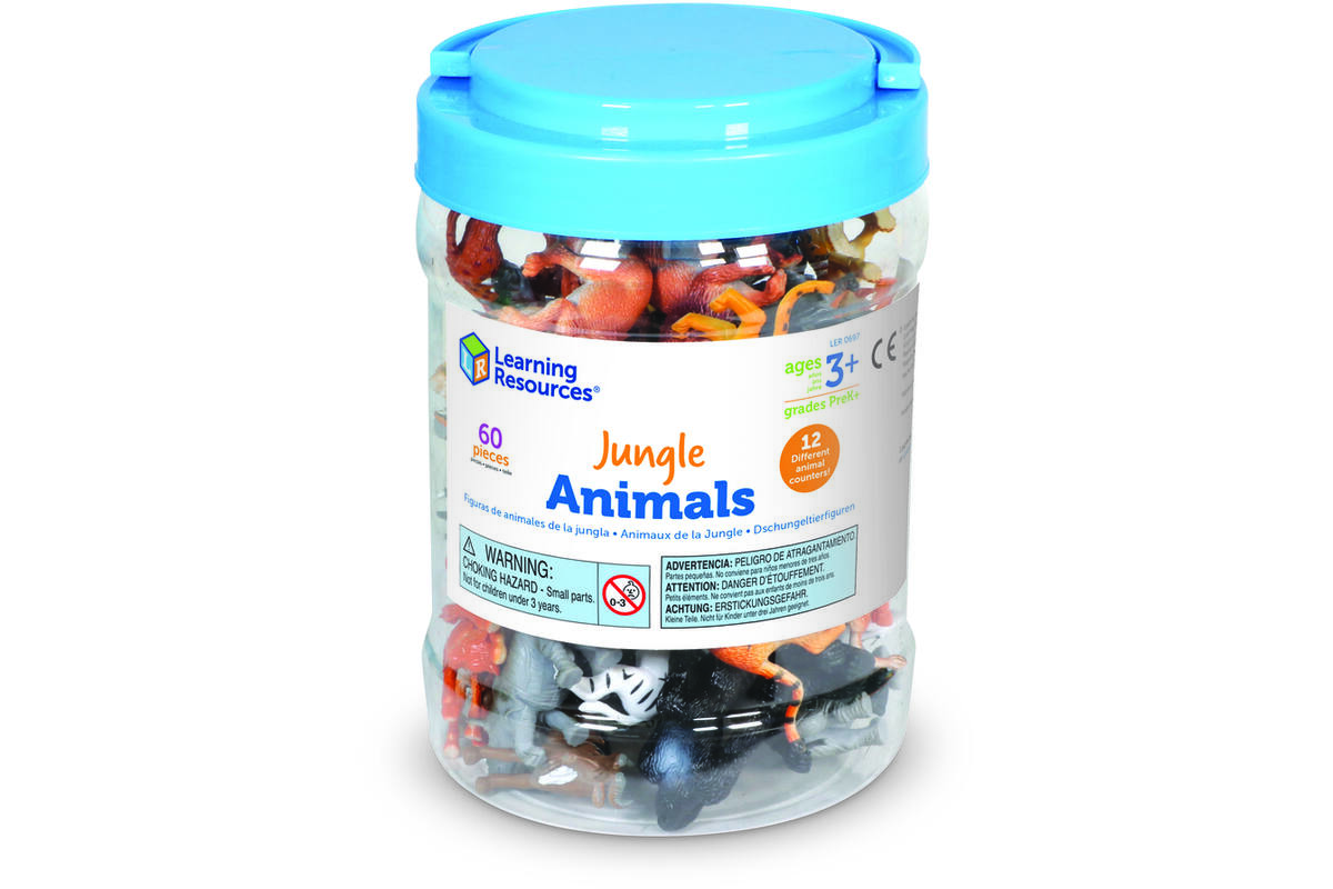 Dierentellers Jungle (Set van 60)