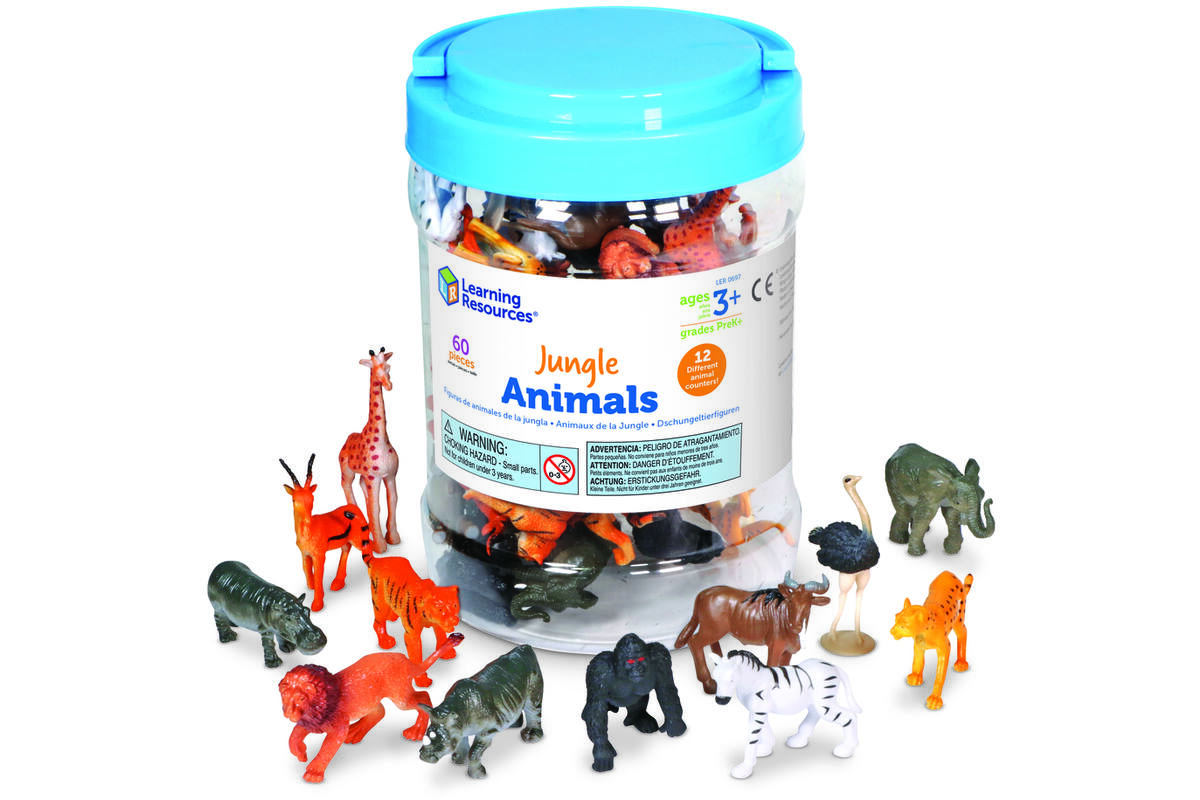 Dierentellers Jungle (Set van 60)