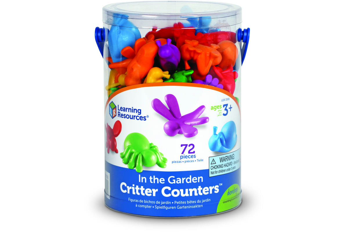 Dierentellers In de tuin (set van 72)