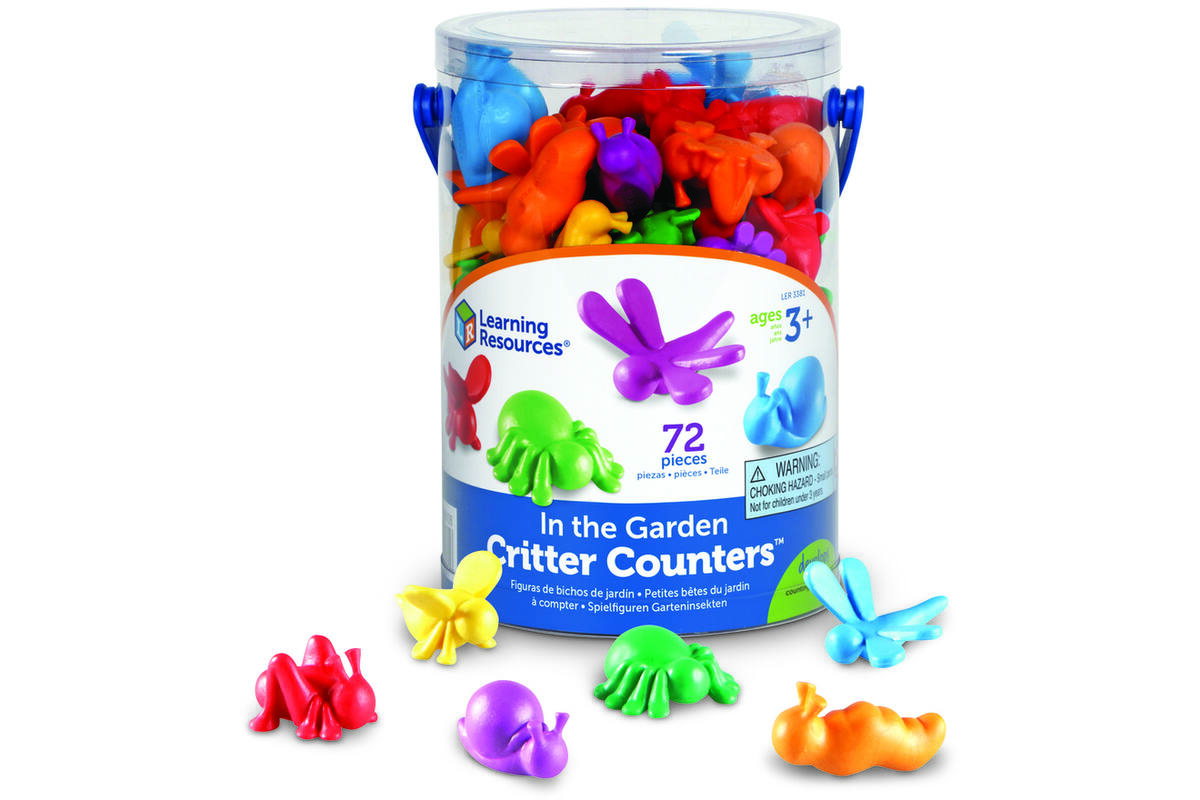 Dierentellers In de tuin (set van 72)