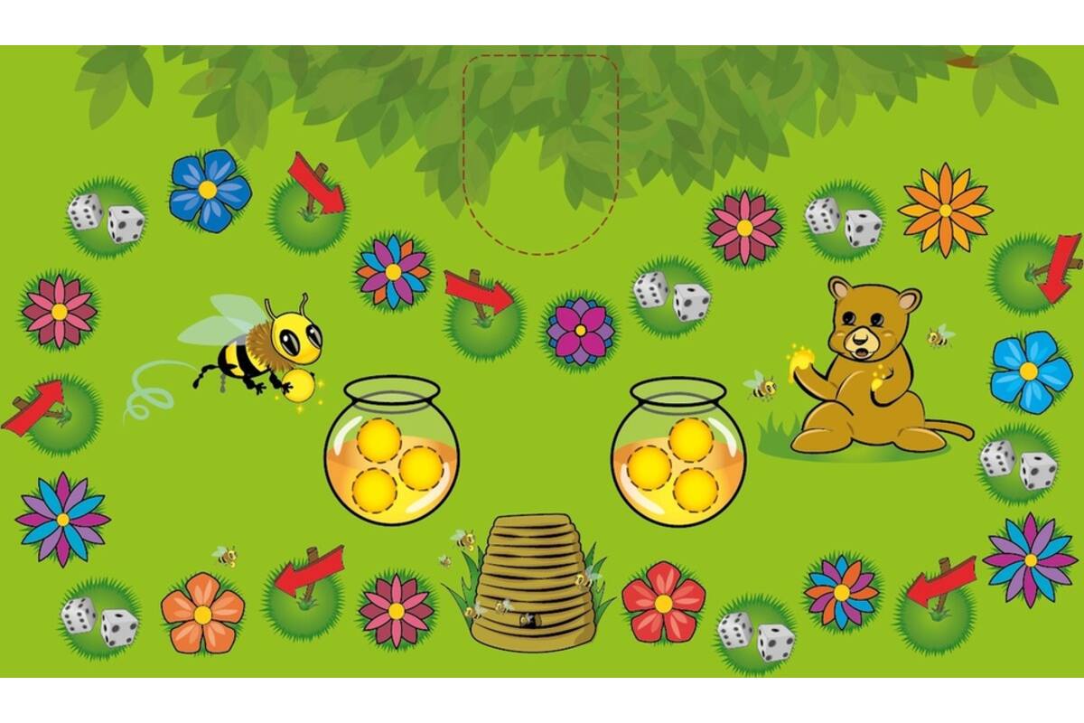 Rekenspel - Honey Party