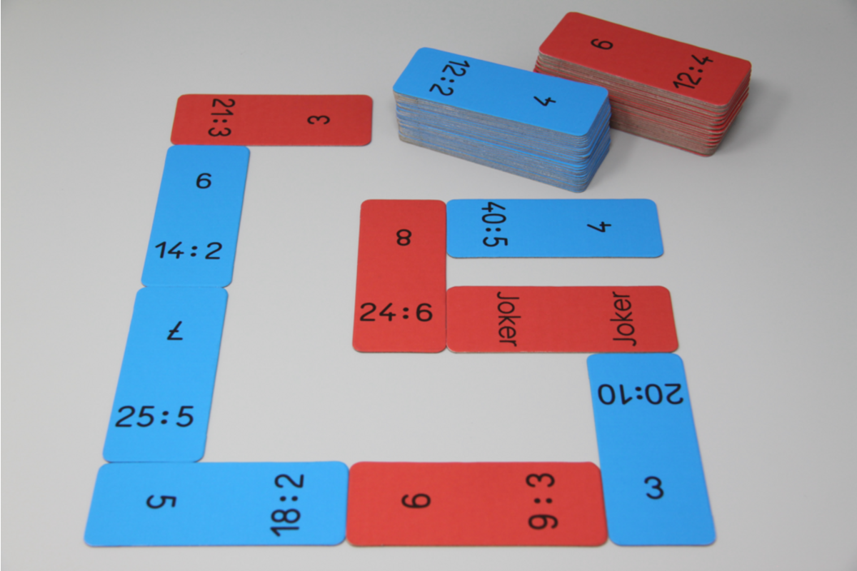 Domino, Vermenigvuldigen, tot 100