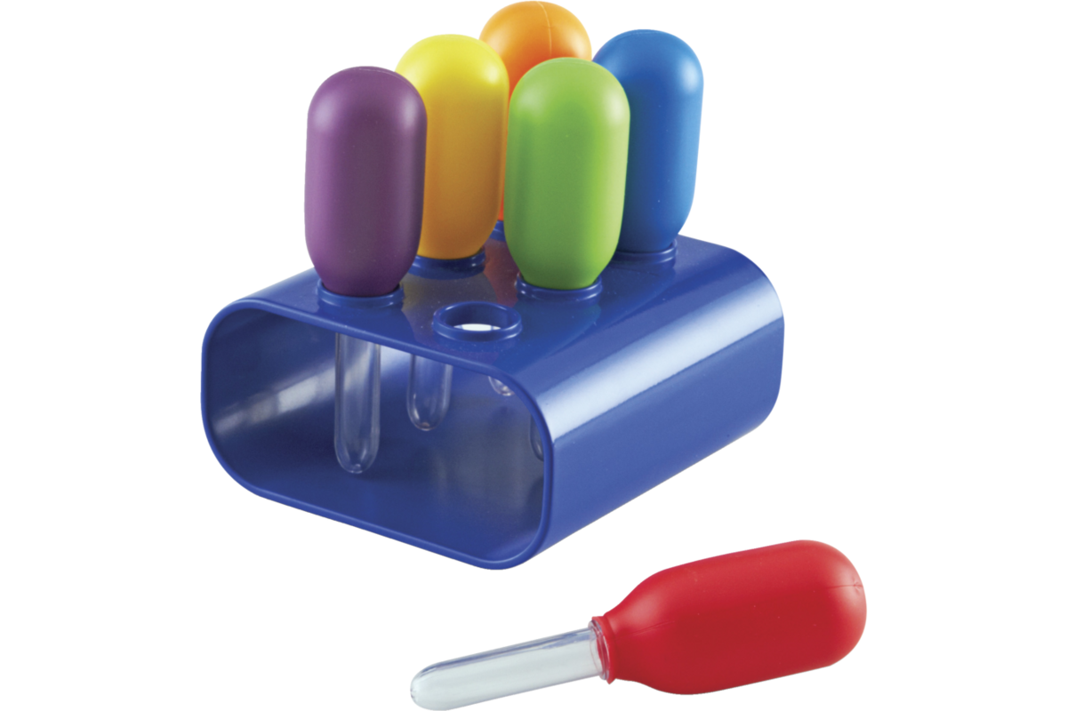 Jumbo pipetten in een standaard