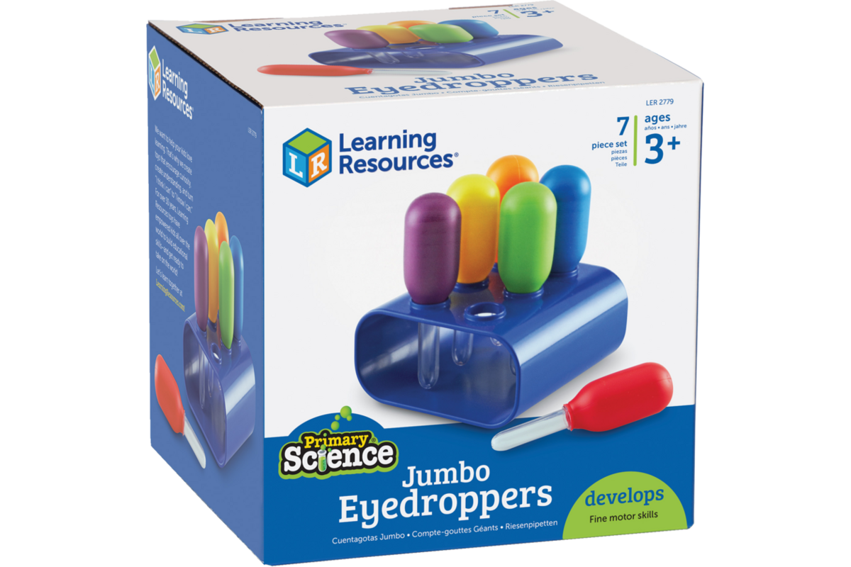 Jumbo pipetten in een standaard