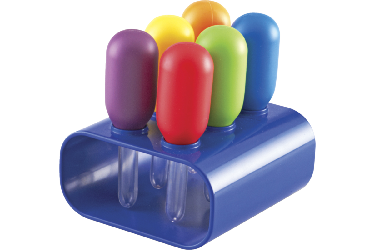 Jumbo pipetten in een standaard