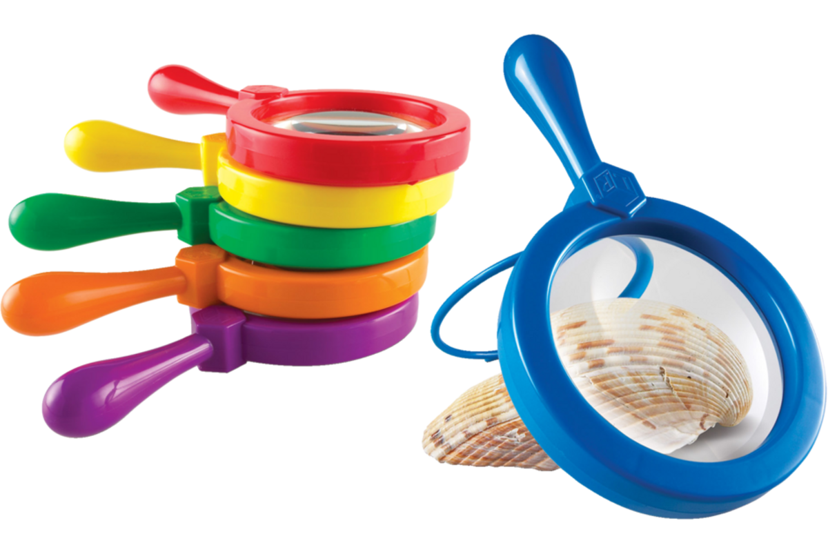 Jumbo vergrootglazen, set van 6