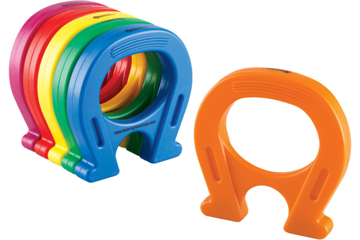 Jumbo hoefijzermagneten, set van 6