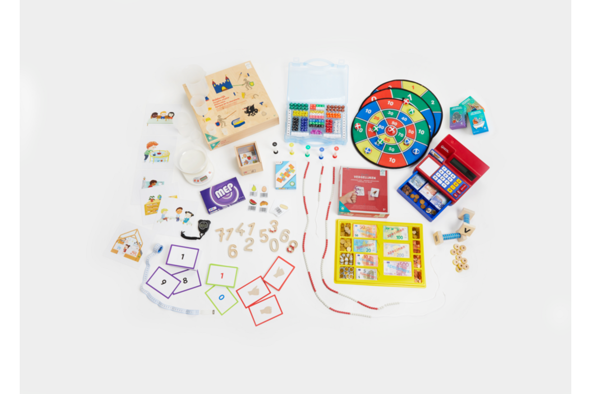 LDO rekenen pakket ontwikkelingsmaterialen groep 1/2 compleet
