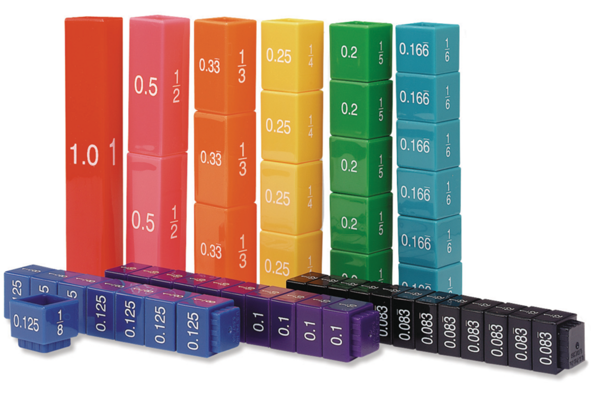 Fraction Tower® equivalentiekubussen