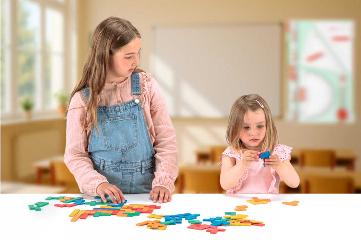 Pentomino's in 5 kleuren (60 st.)
