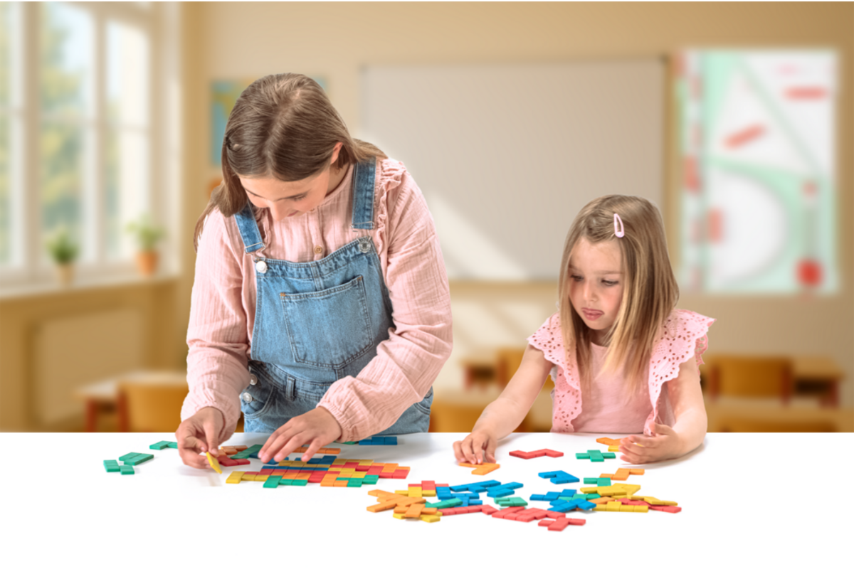 Pentomino's in 5 kleuren (60 st.)