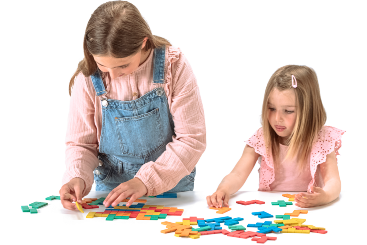 Pentomino's in 5 kleuren (60 st.)