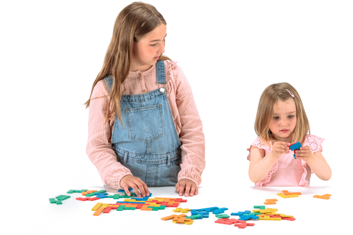 Pentomino's in 5 kleuren (60 st.)