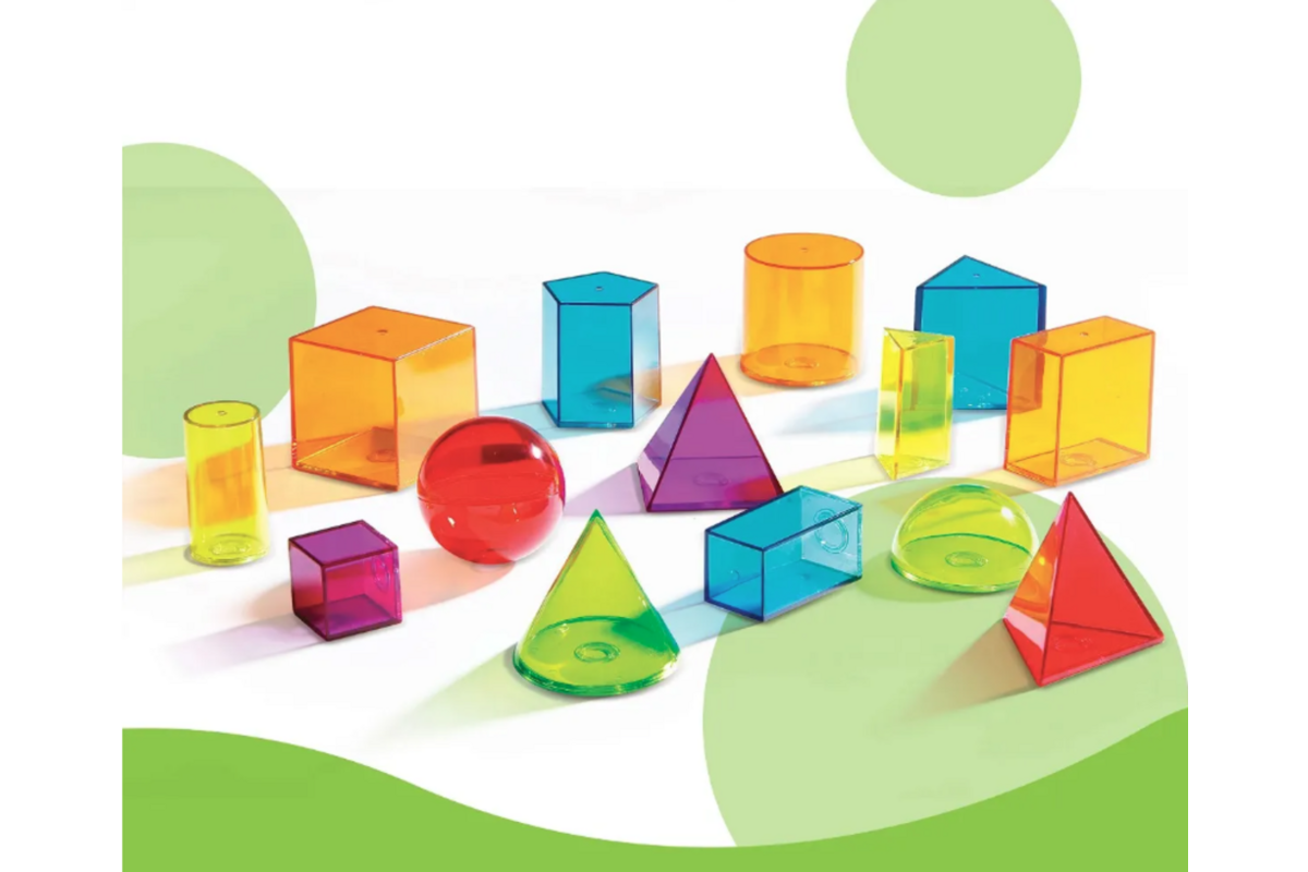 Geometrische vaste lichamen (set van 14)
