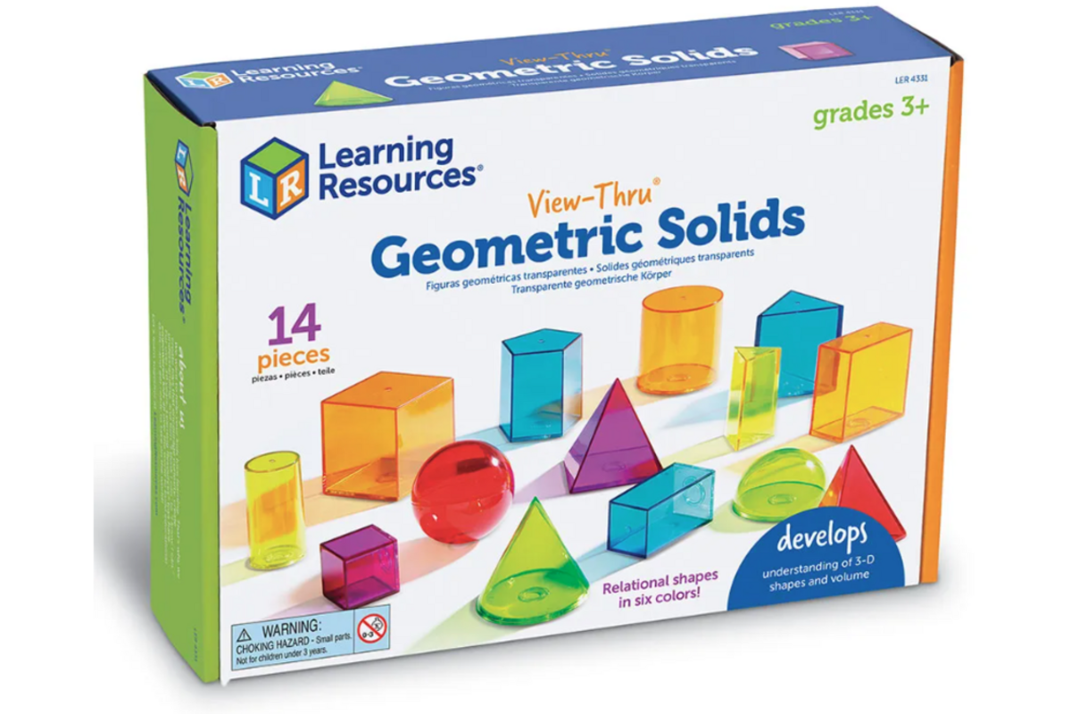 Geometrische vaste lichamen (set van 14)