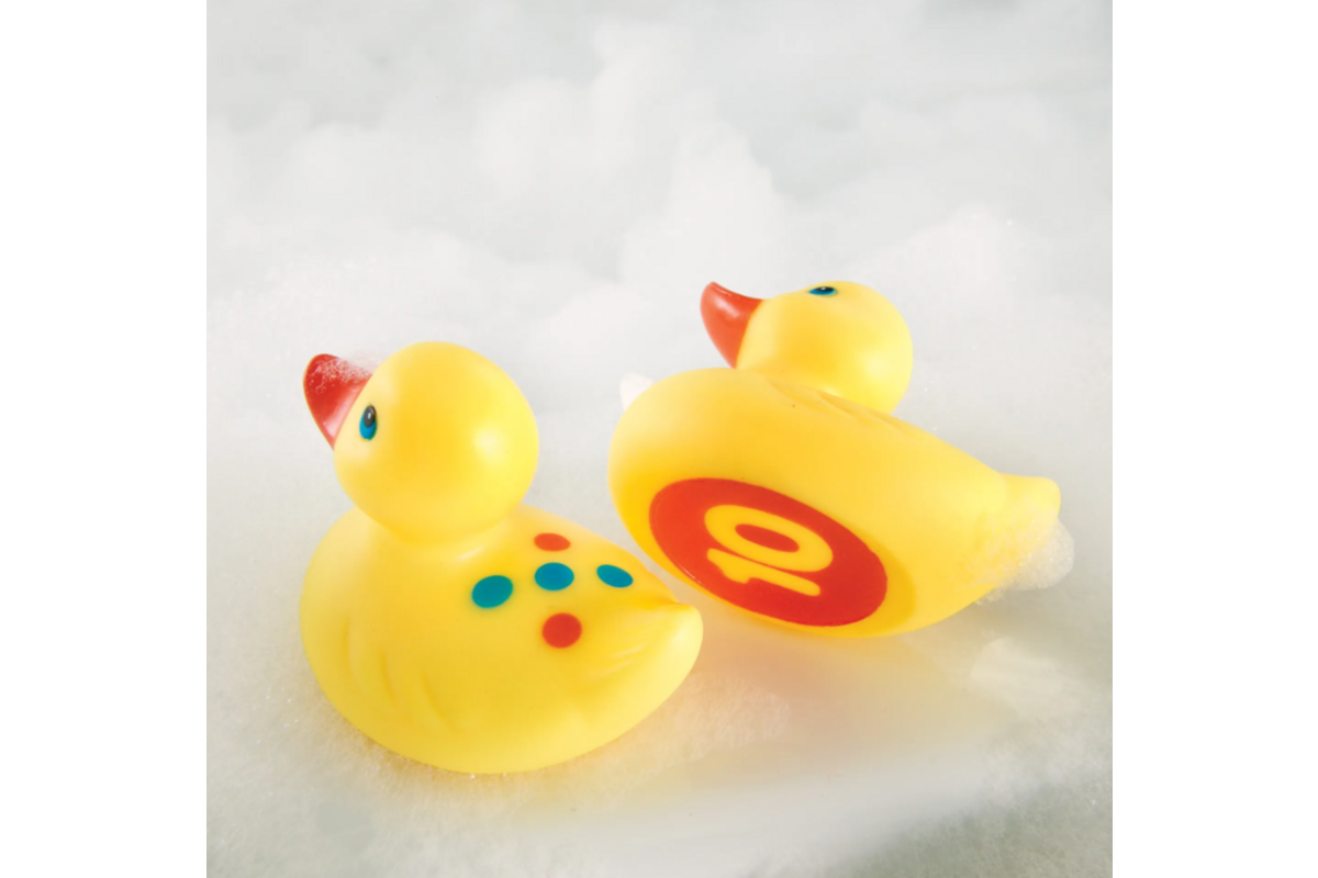 Smart Splash® Getallenpret Eendjes (Set van 10)