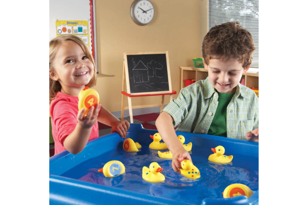 Smart Splash® Getallenpret Eendjes (Set van 10)
