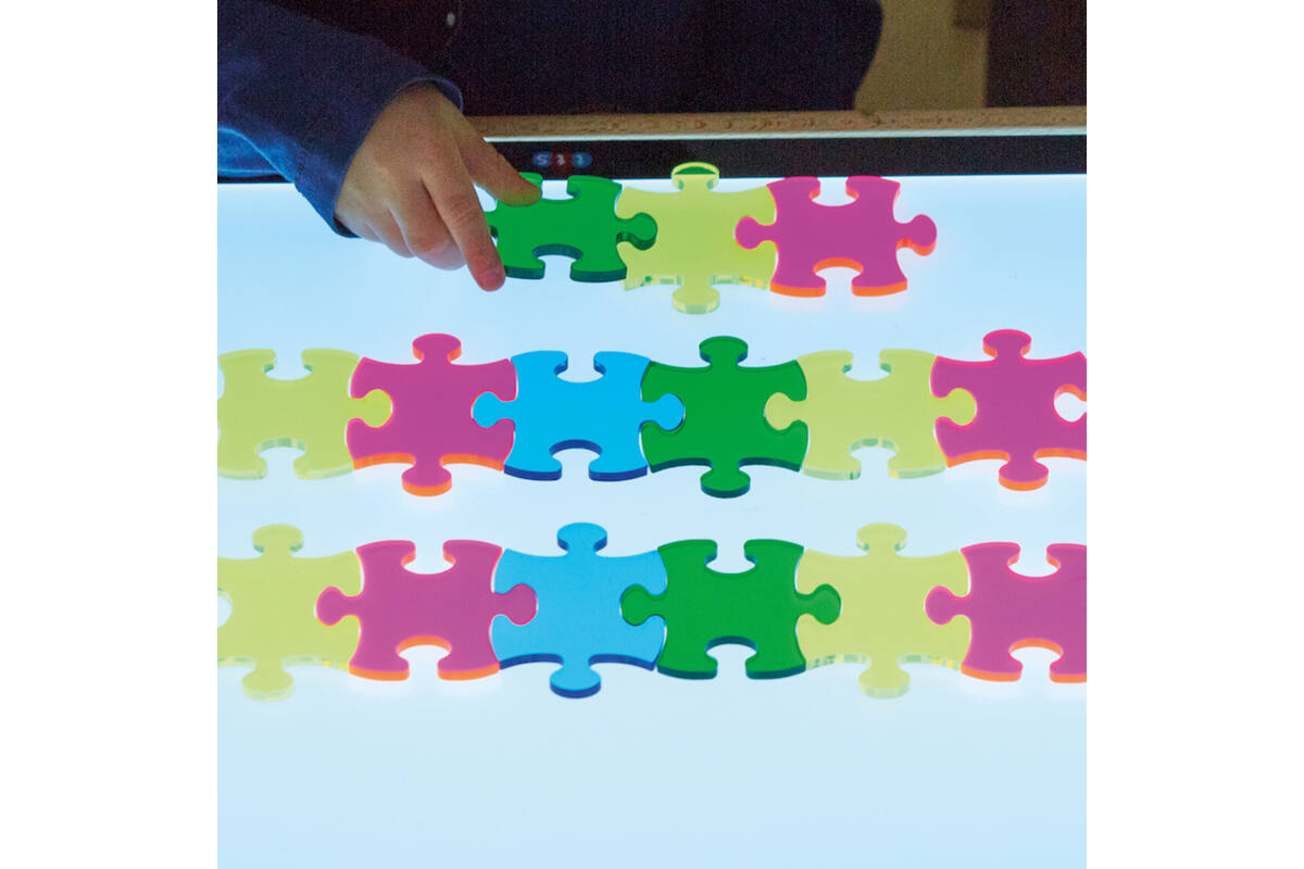 Puzzel transparant