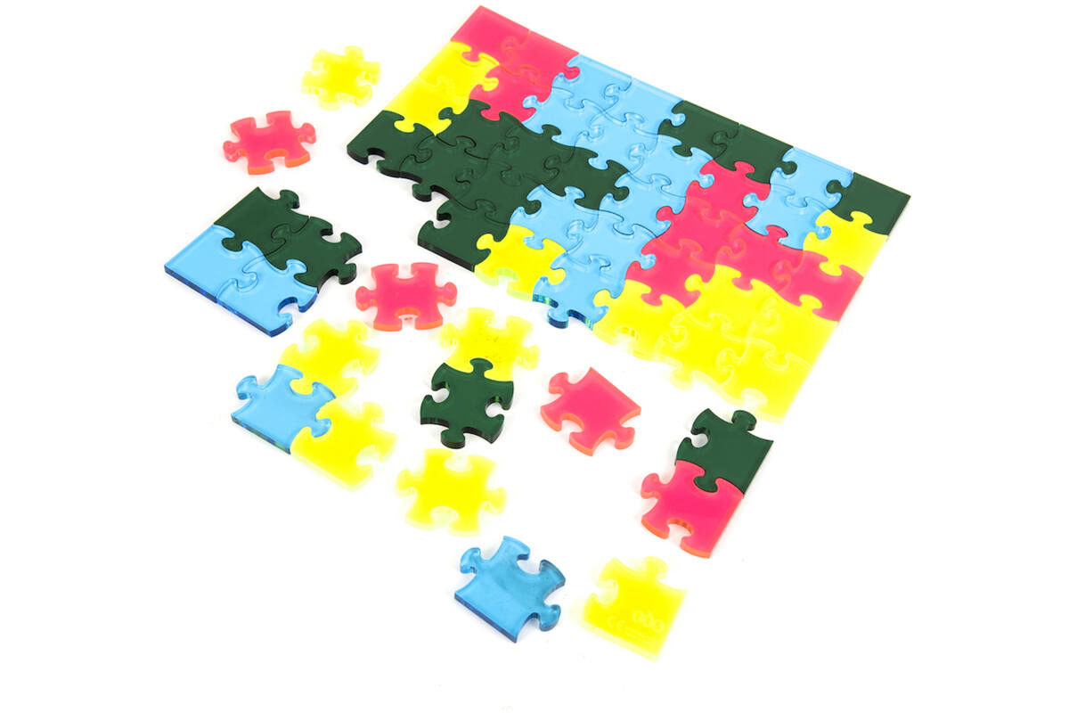 Puzzel transparant