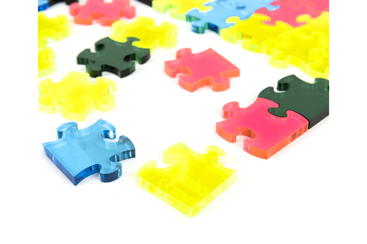 Puzzel transparant