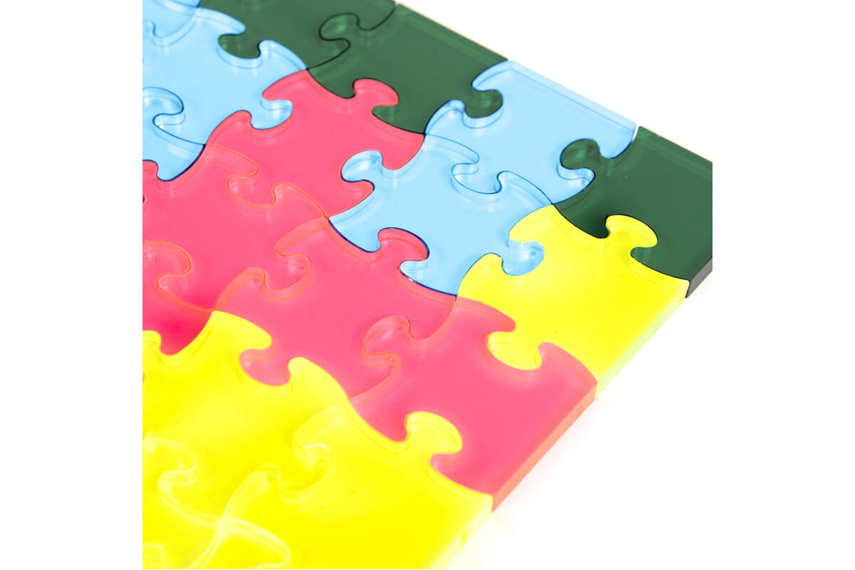 Puzzel transparant