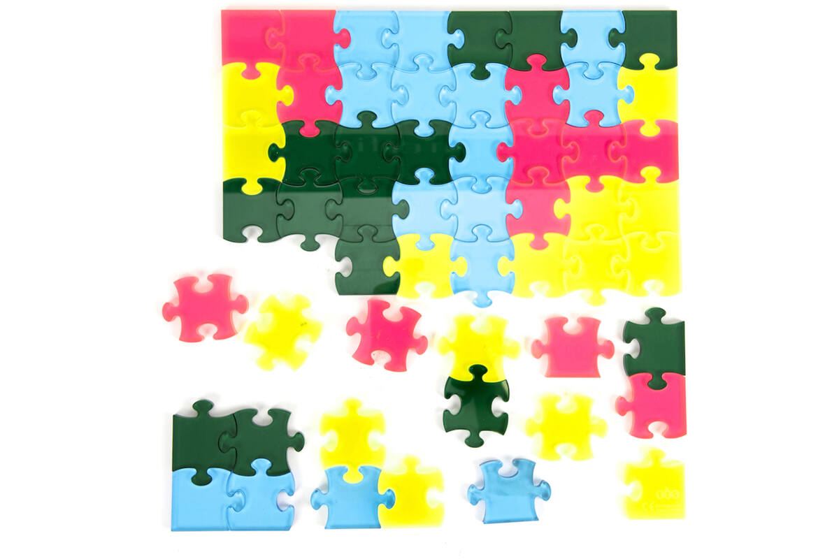 Puzzel transparant