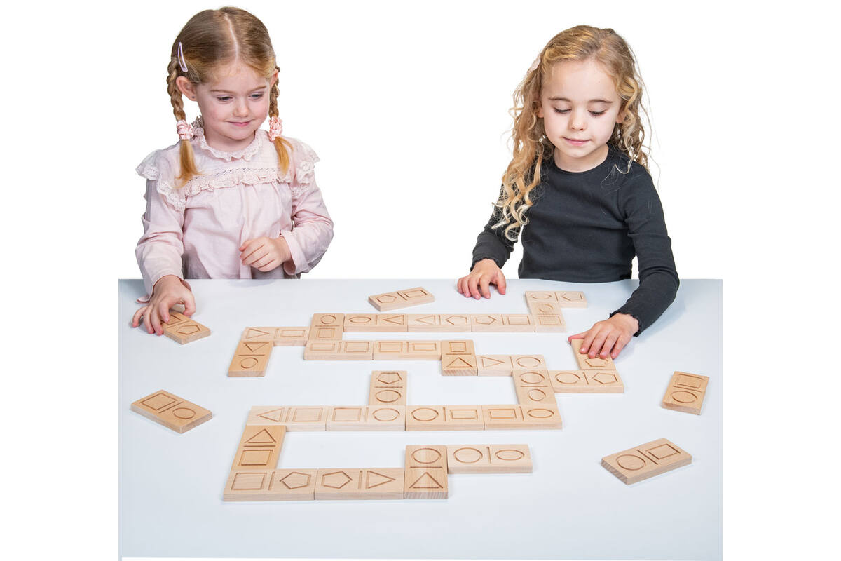 Domino's vormen, sensorisch