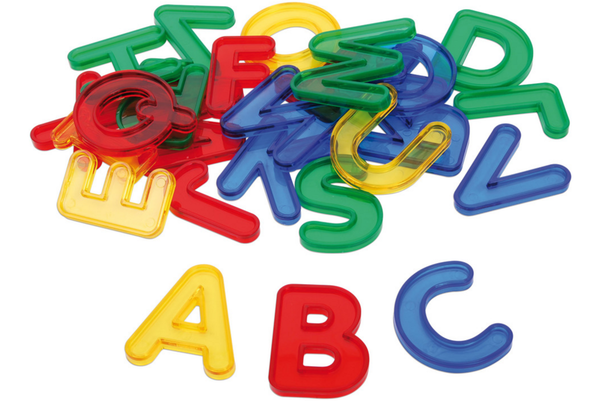 Transparante letters