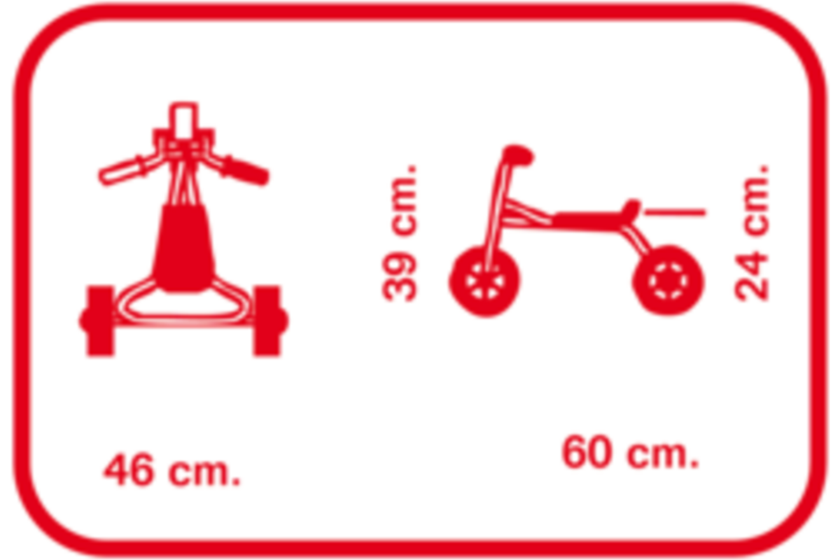 Rabo 7022 loopdriewieler mini