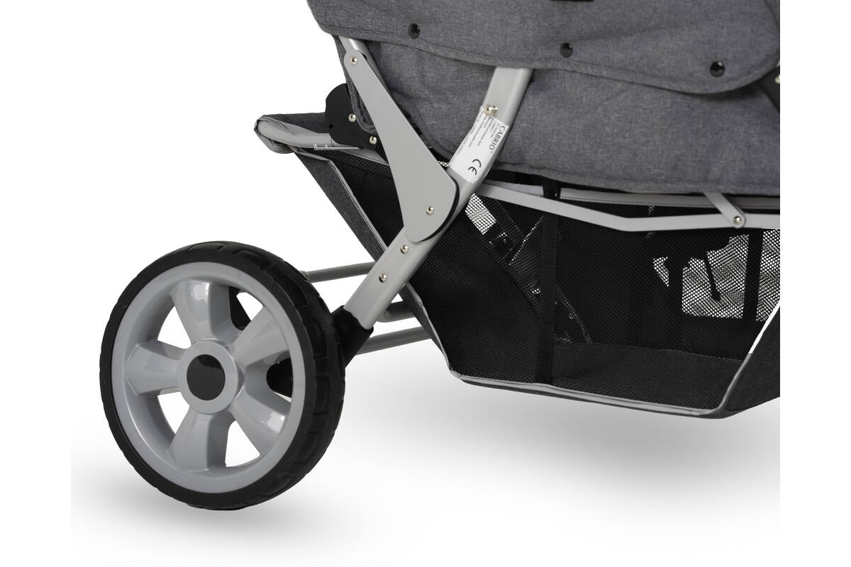 Wandelwagen Cabrio vierzitter