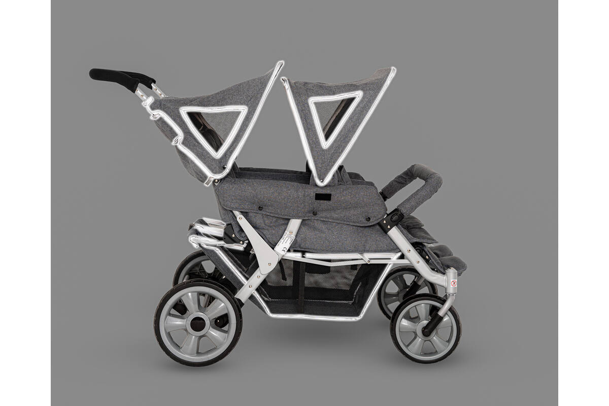Wandelwagen Cabrio vierzitter